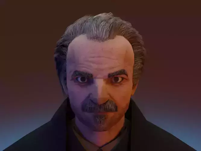 3D Thief Inspired Male Game Ready Character LOW POLY