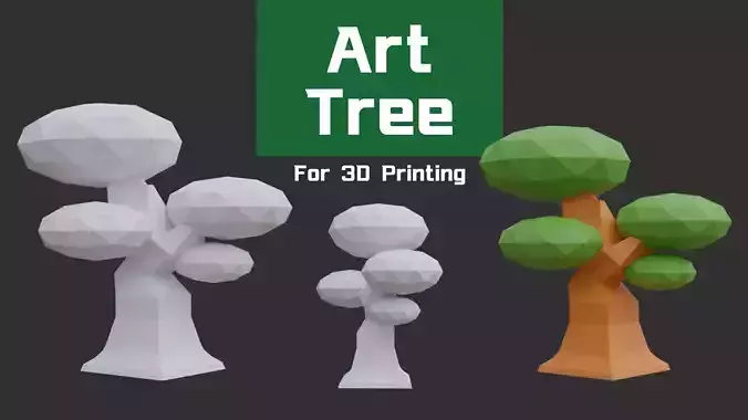 Art Tree Free 3D print model