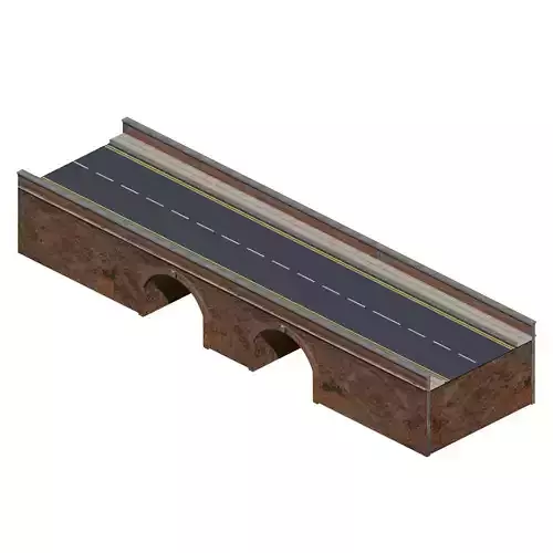 Bridge building lowpoly