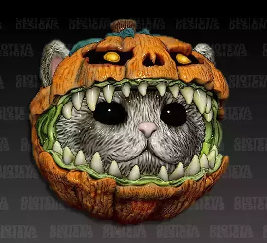Animal Cosplay Evil Pumpkin