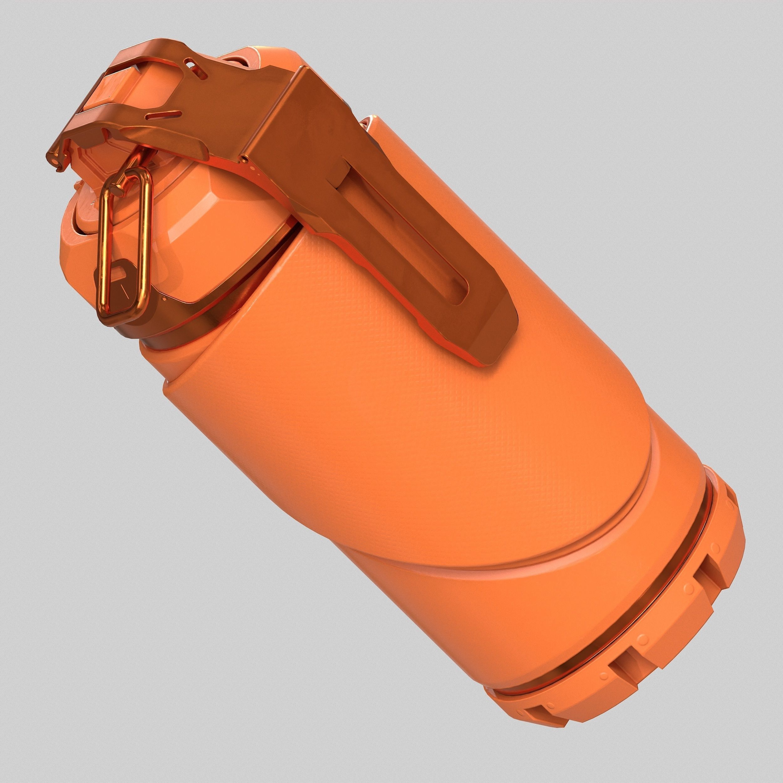 Sci-fi Grenade V9 PBR Low-poly 3D model_15
