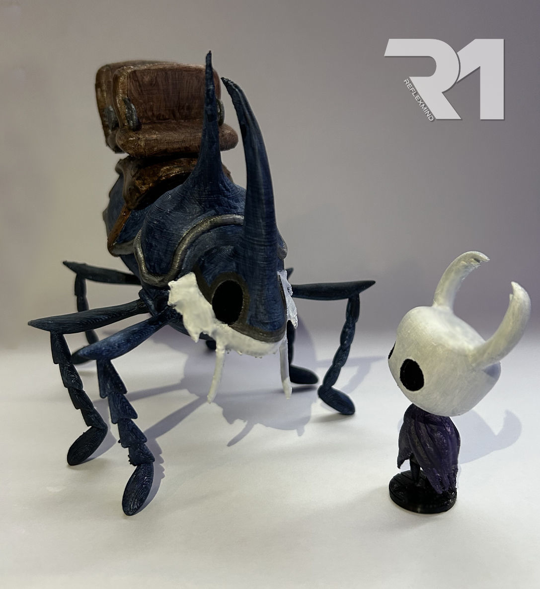 THE LAST STAG - HOLLOW KNIGHT DIORAMA COLLECTIBLE STATUE 3D print model_1