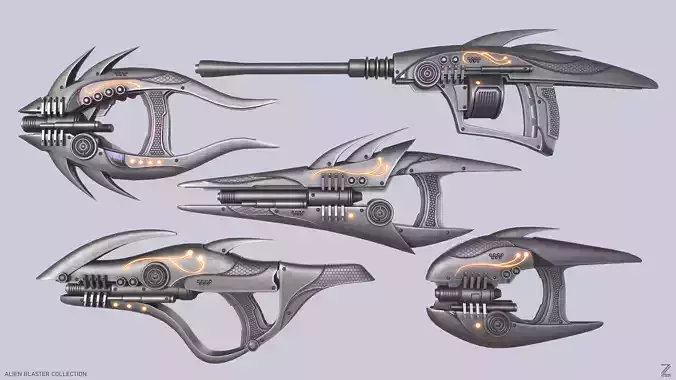 Alien blaster collection 