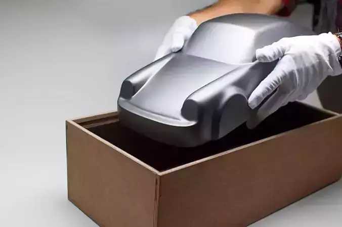 Porsche 911 simplified decorative model ver1