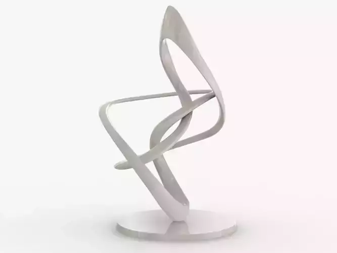 Modern Sculpture Cycloid Complex Decotration  3D print model