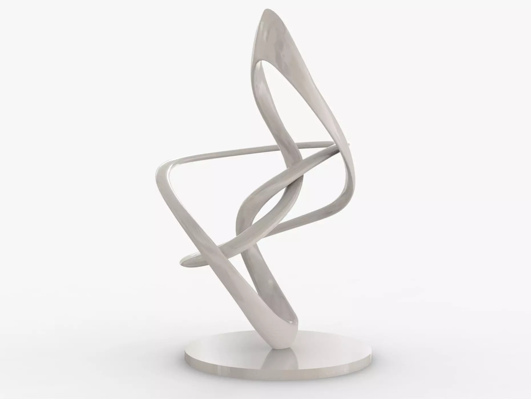 Modern Sculpture Cycloid Complex Decotration  3D print model_0