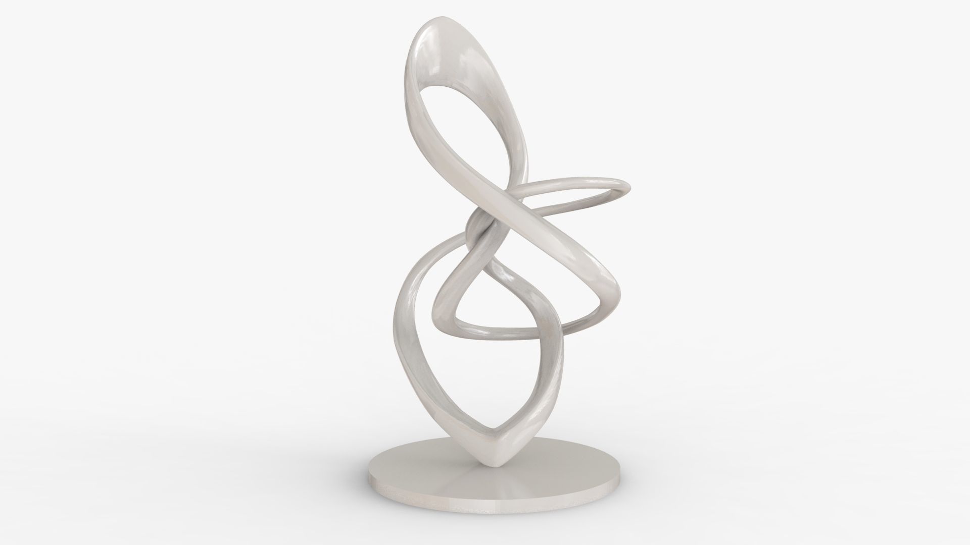 Modern Sculpture Cycloid Complex Decotration  3D print model_2