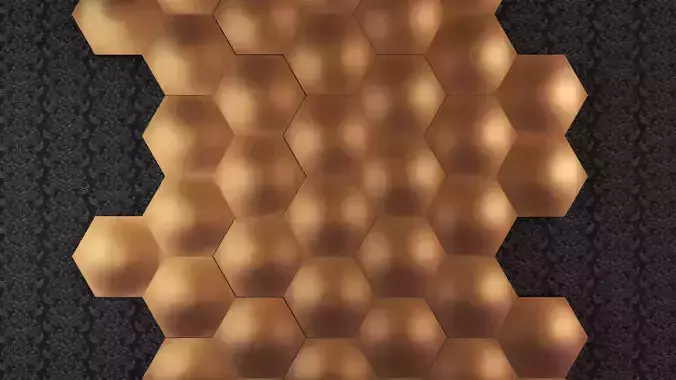 3D WALL PANEL  collection 7of14 3D print model