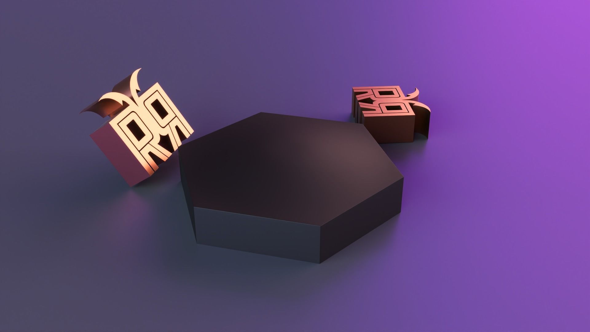 3D WALL PANEL  collection 7of14 3D print model_4