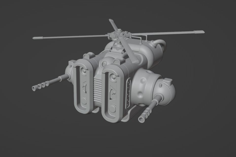 Fly Bot 3d print 3D print model_4