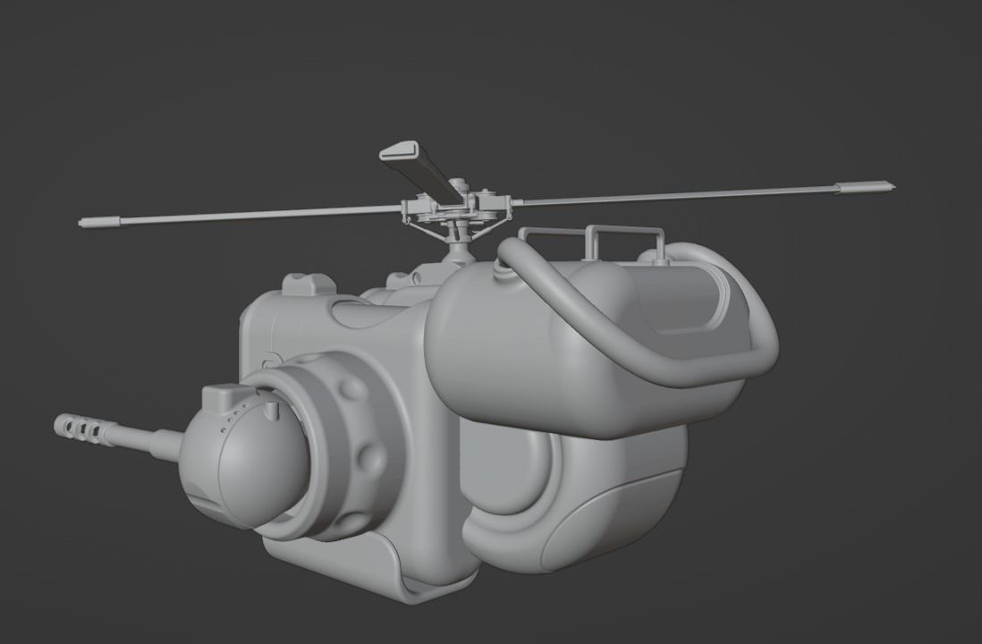 Fly Bot 3d print 3D print model_7