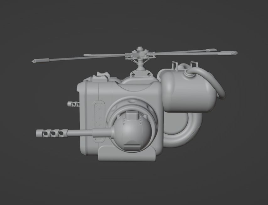 Fly Bot 3d print 3D print model_5