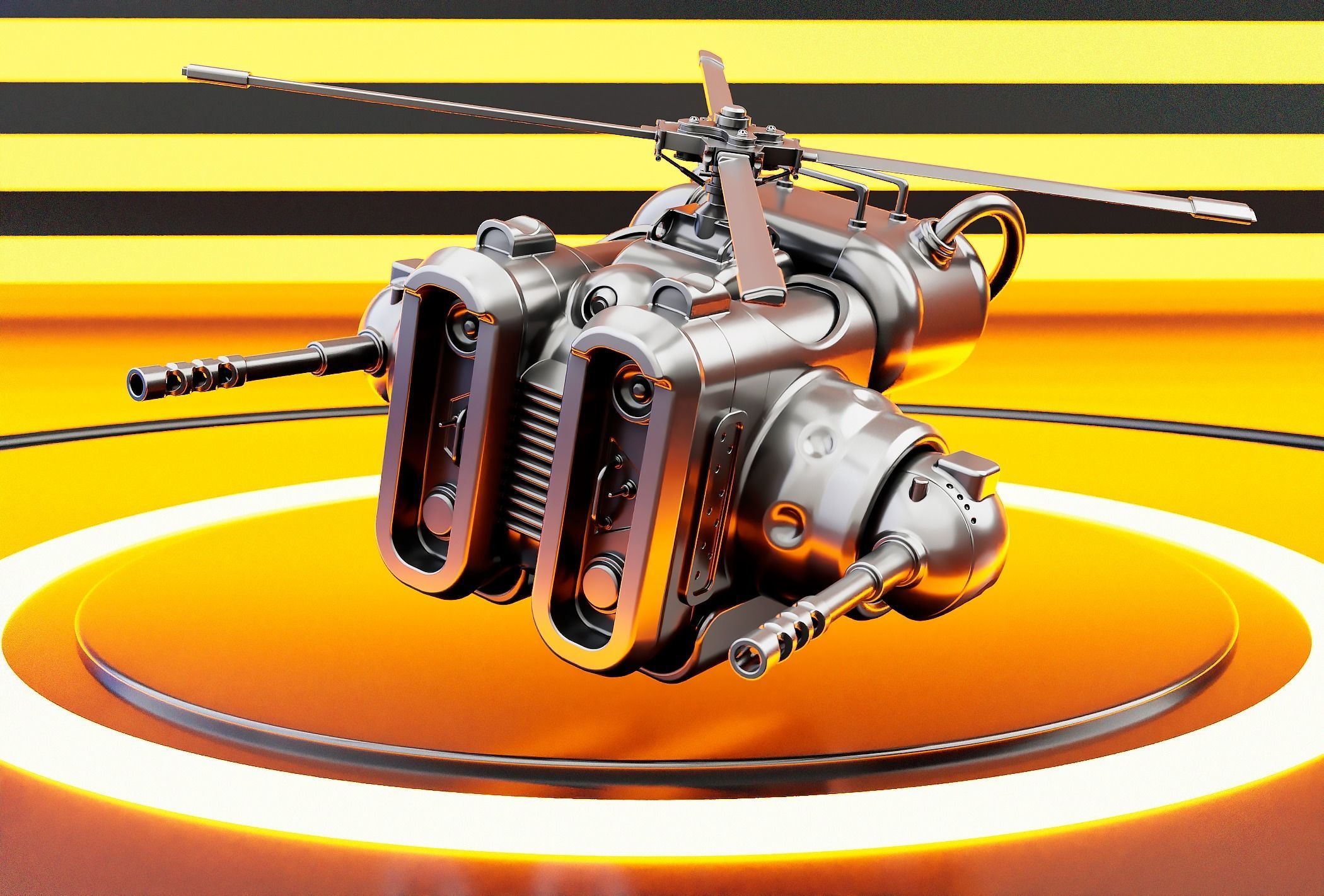 Fly Bot 3d print 3D print model_3