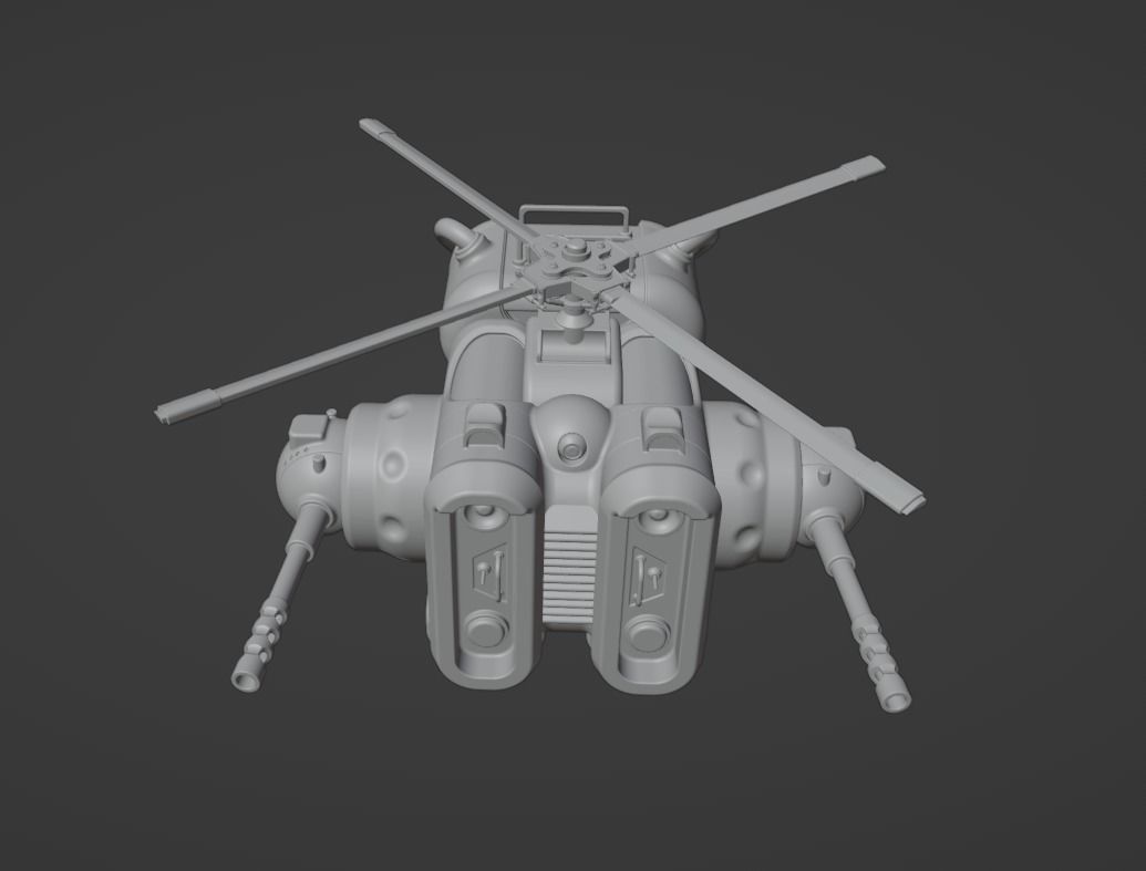 Fly Bot 3d print 3D print model_8