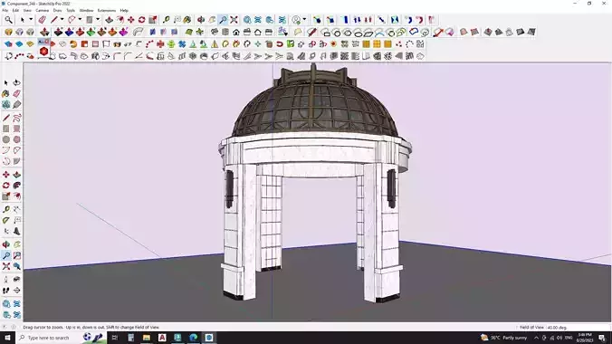 Gazebo 3d model 3D model Gazebo 3d model 3D model