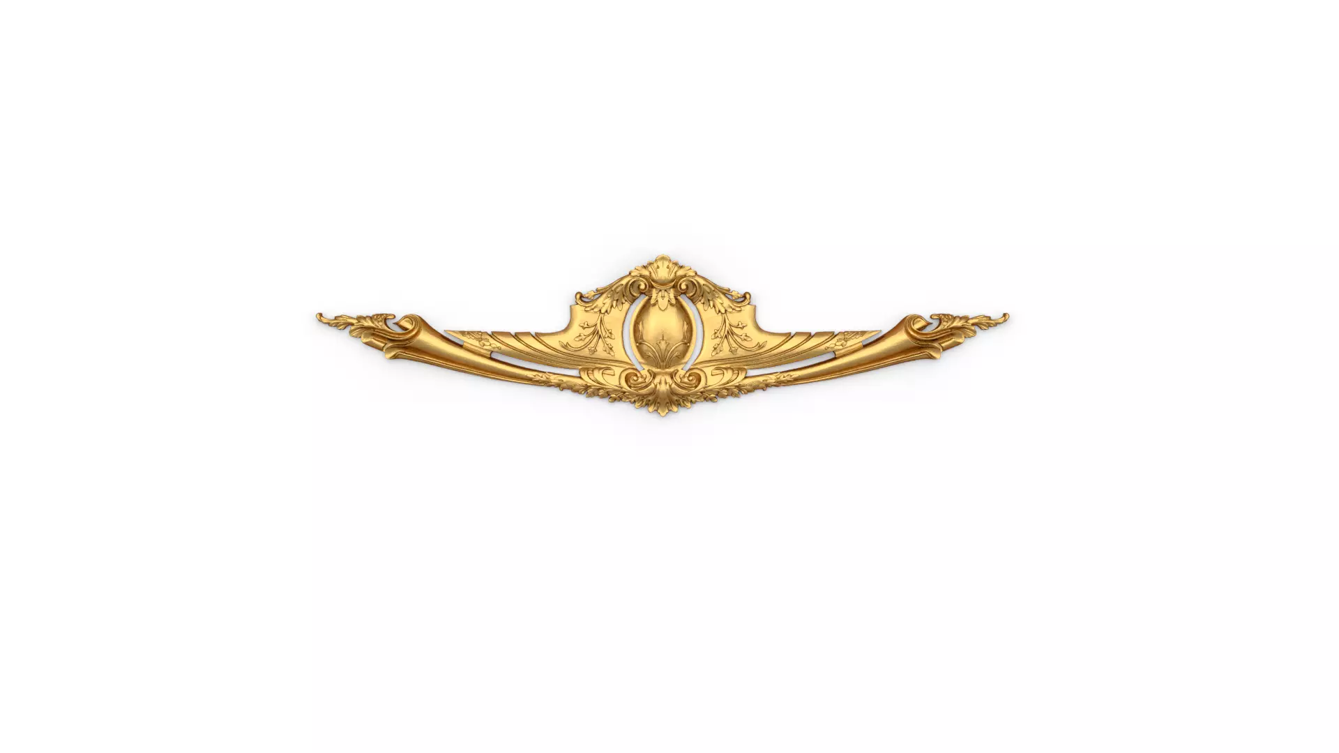 Classic decor ornament 323 3D model_0