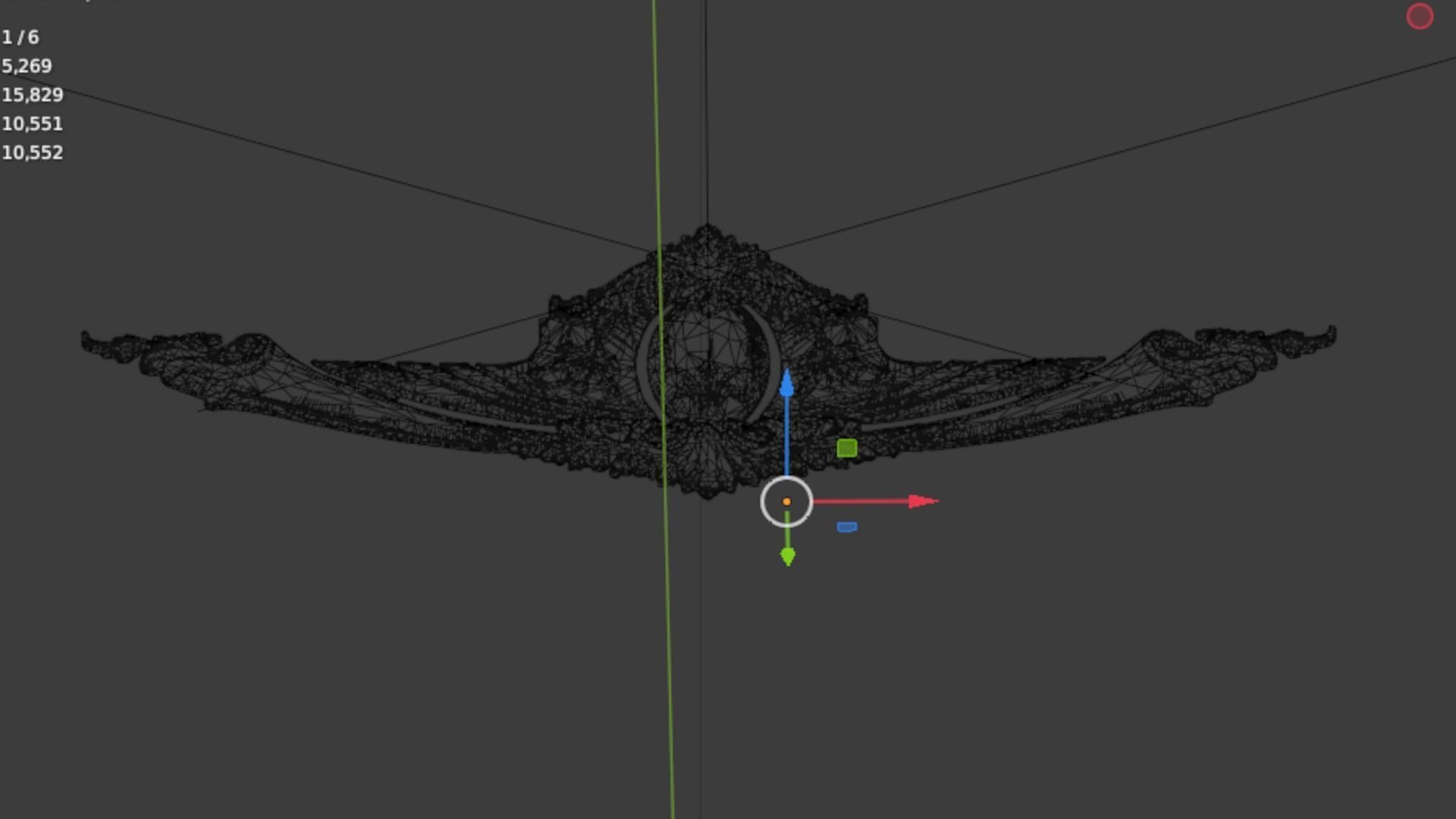 Classic decor ornament 323 3D model_6