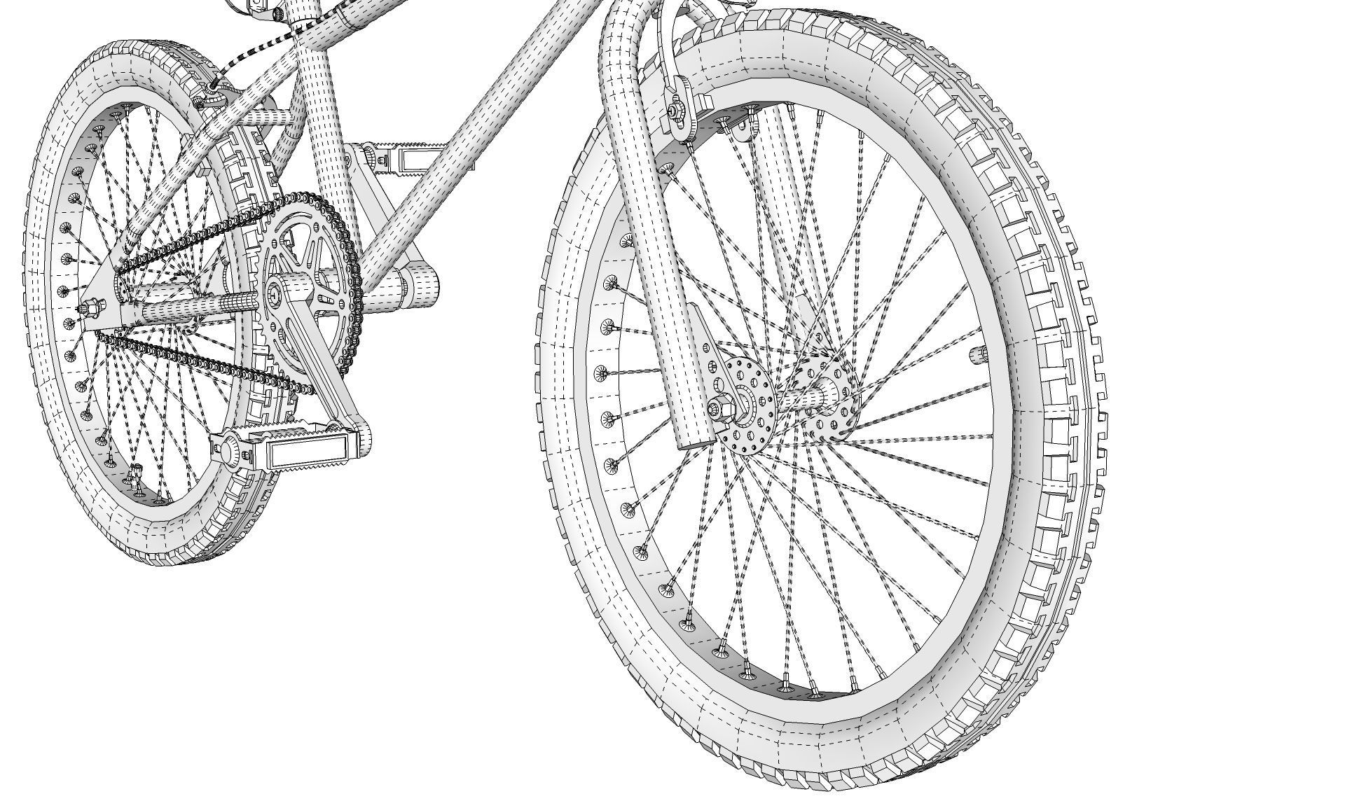 Bicycle 3D model_20