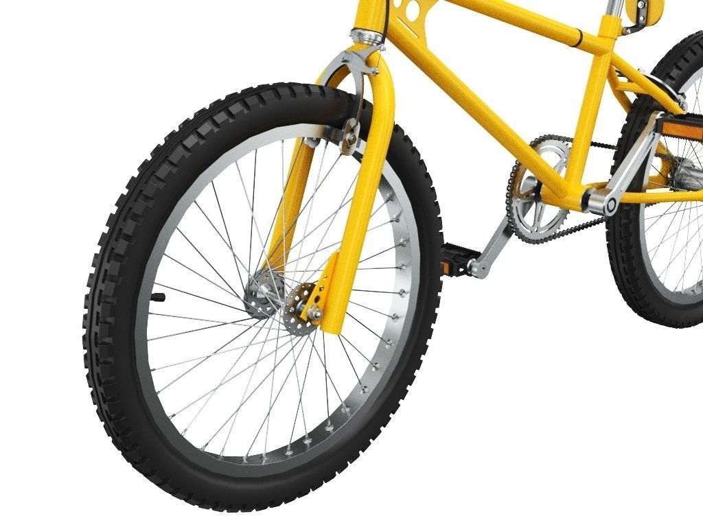 Bicycle 3D model_9