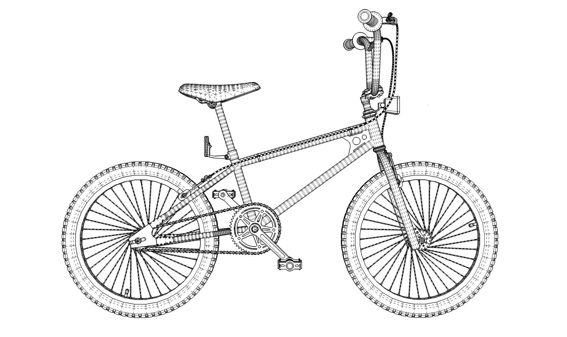 Bicycle 3D model_18