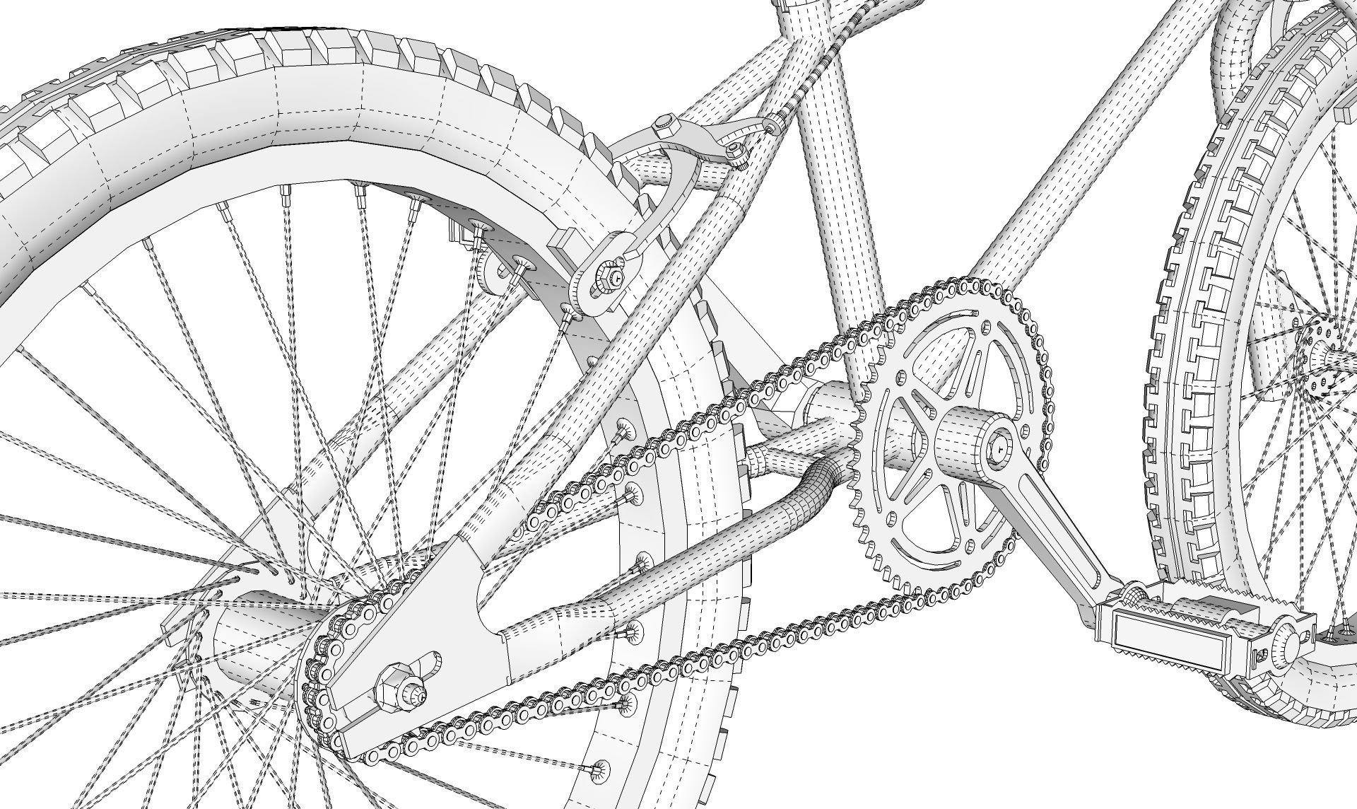 Bicycle 3D model_21