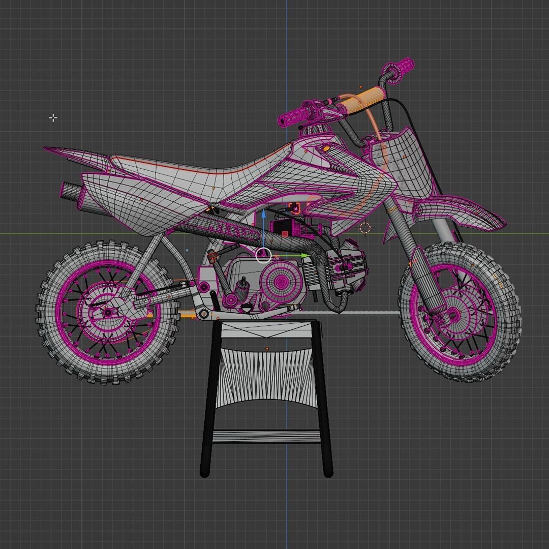 CRF50 2022 3D MODEL 3D model_5