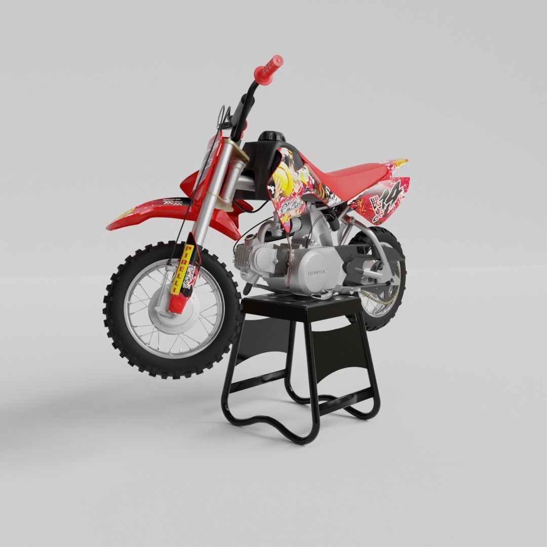 CRF50 2022 3D MODEL 3D model_8