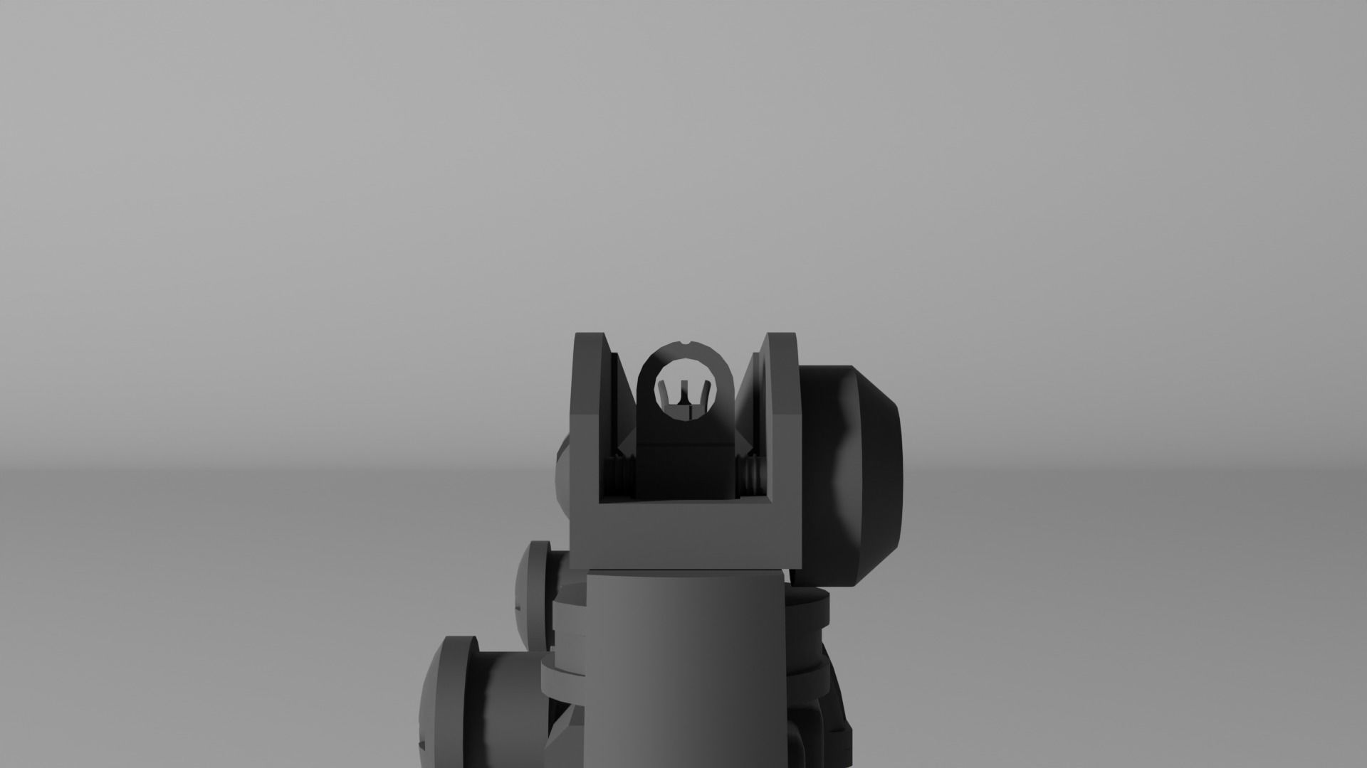 Colt M4A1 Detailed Model - Game optimized Low-poly 3D model_3