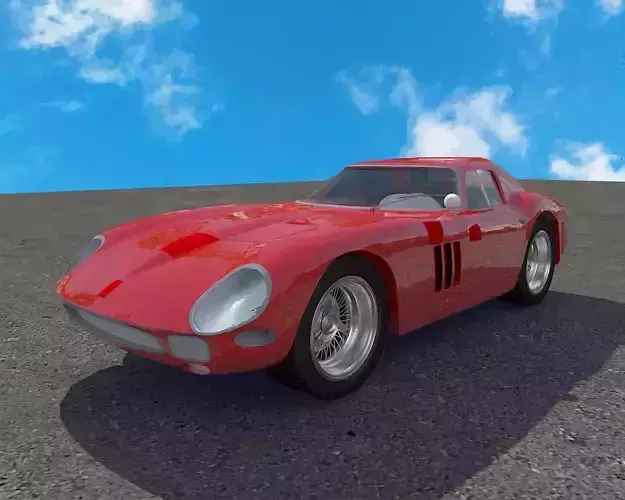 1963 Ferrari 250 GTO 3d model 3D model 1963 Ferrari 250 GTO 3d model 3D model