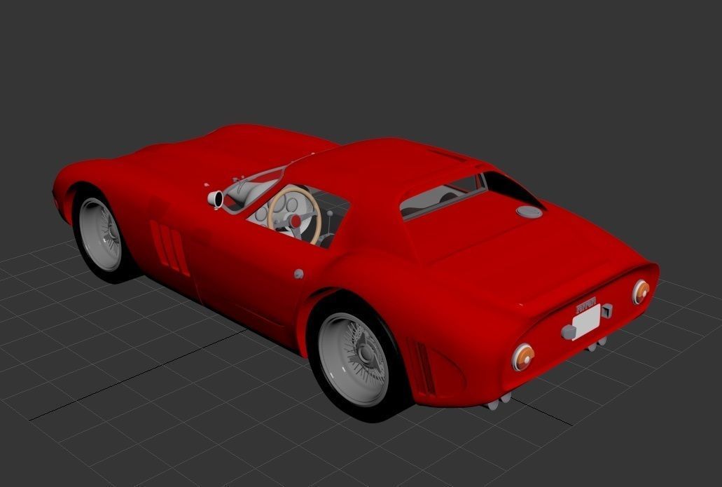 1963 Ferrari 250 GTO 3d model 3D model_6