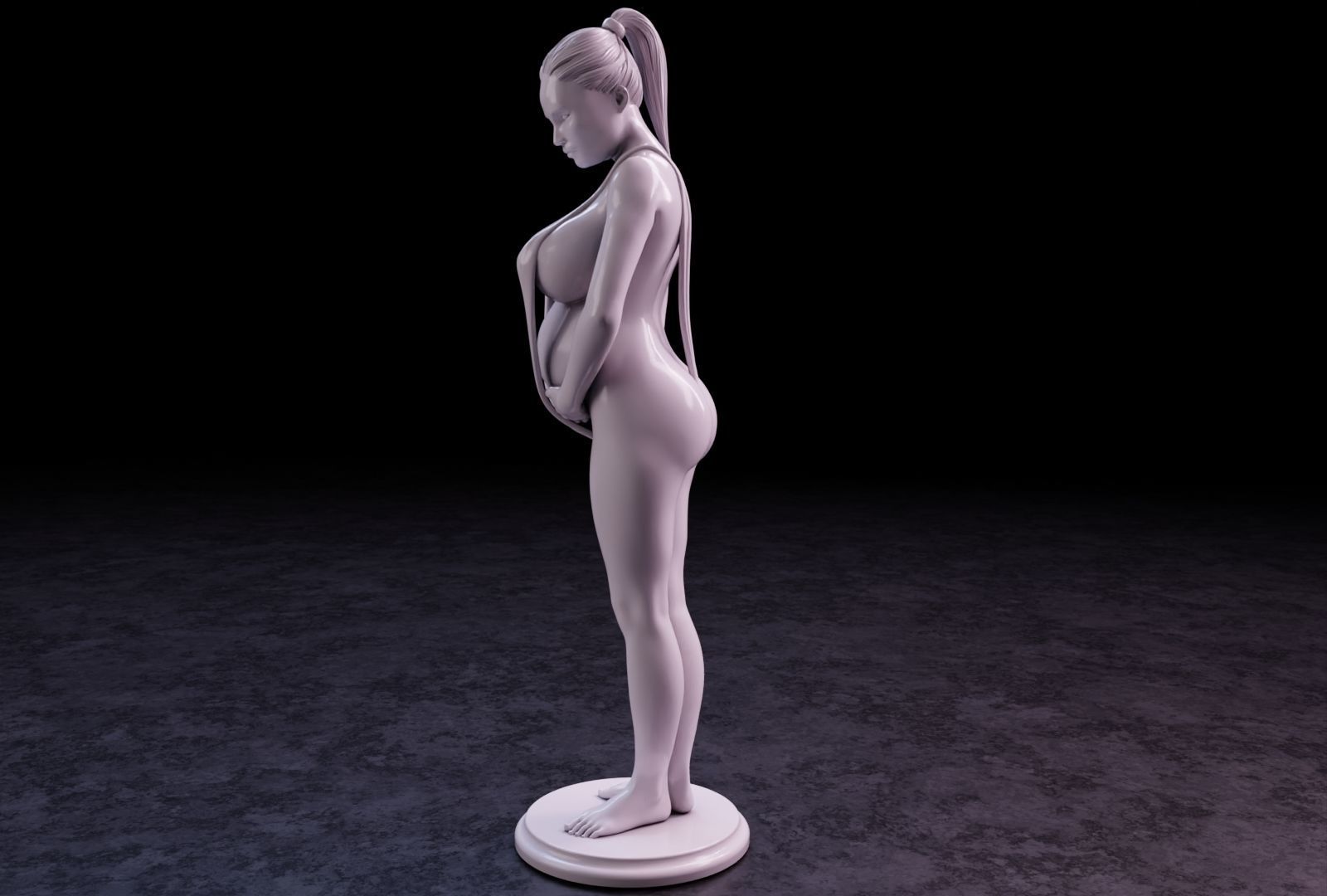 Sexy girl 146 3D print model_13