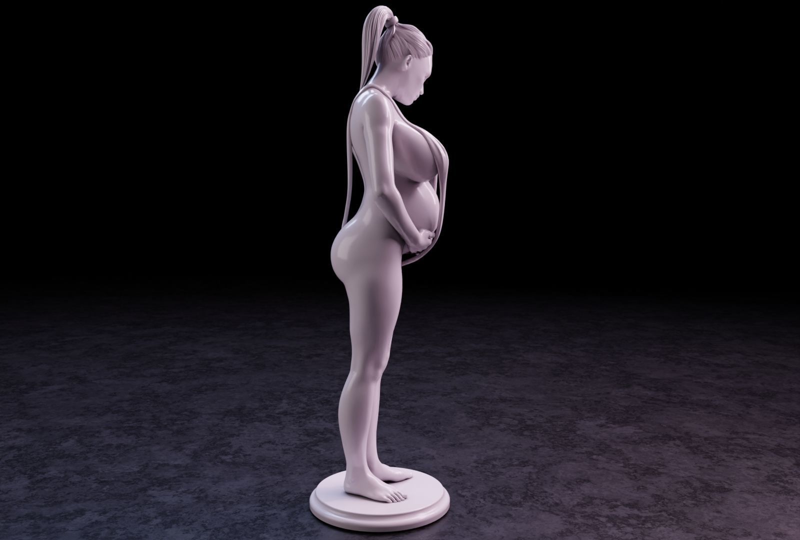 Sexy girl 146 3D print model_30