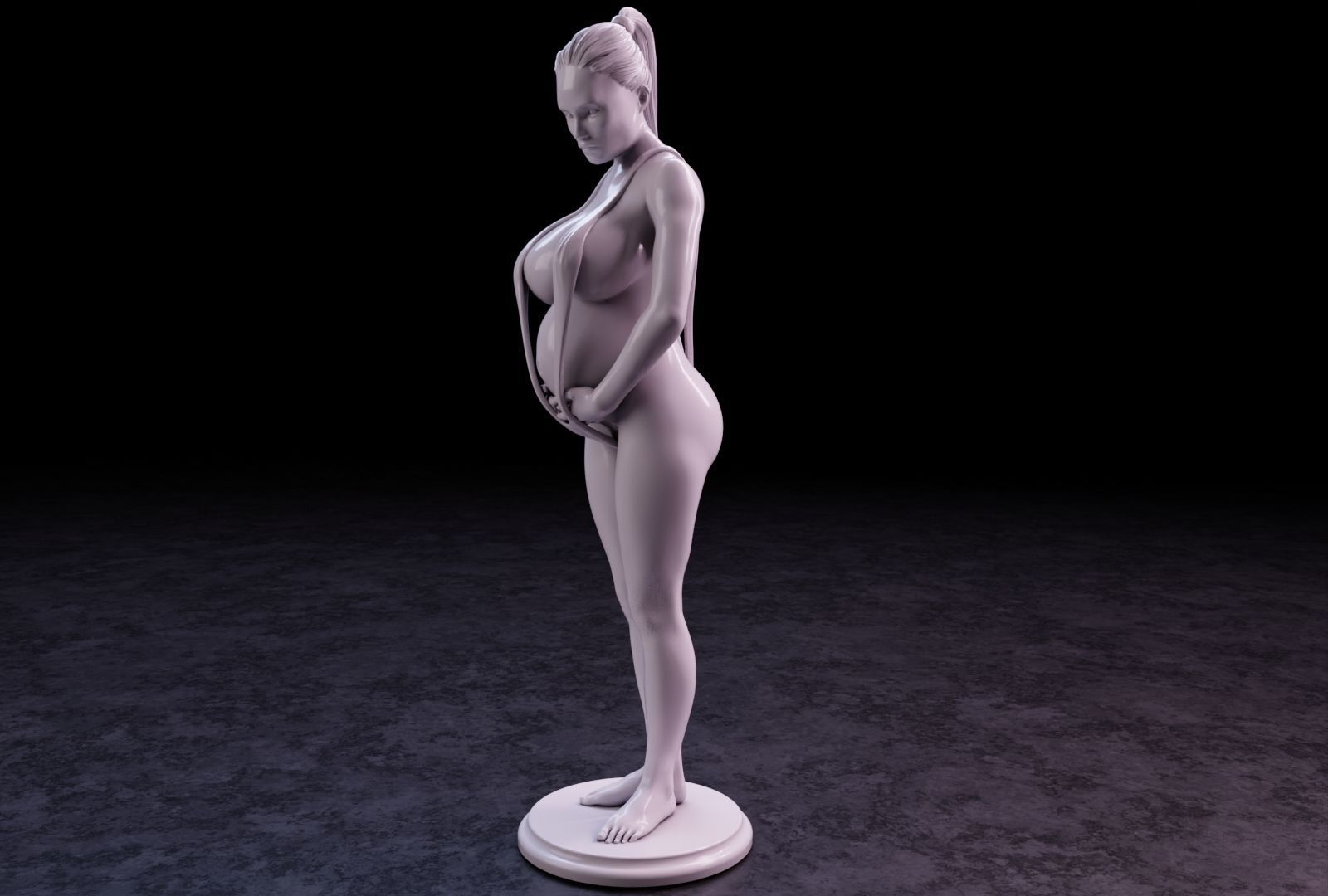 Sexy girl 146 3D print model_10