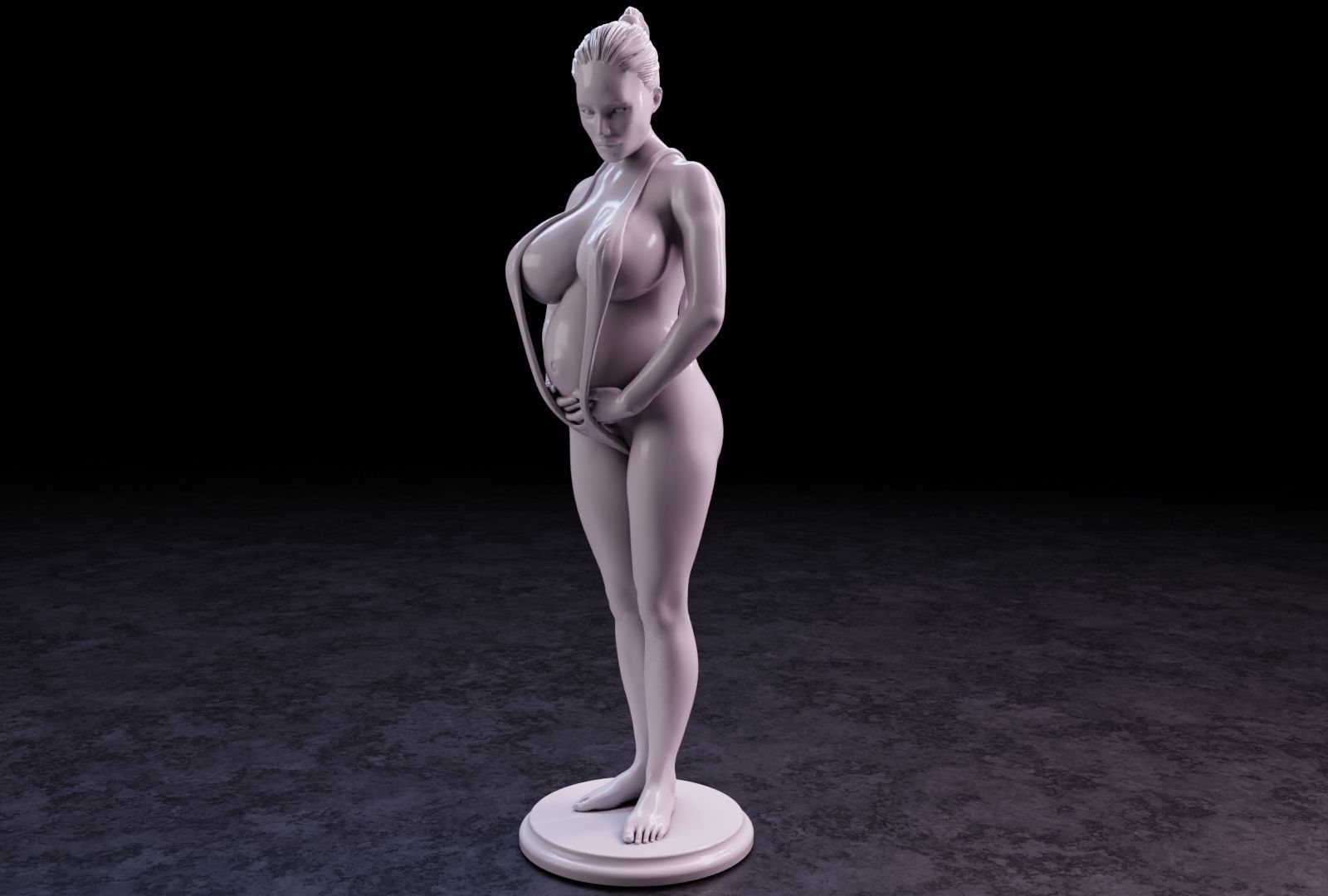 Sexy girl 146 3D print model_8