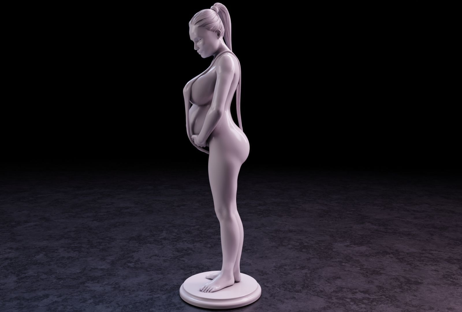 Sexy girl 146 3D print model_12