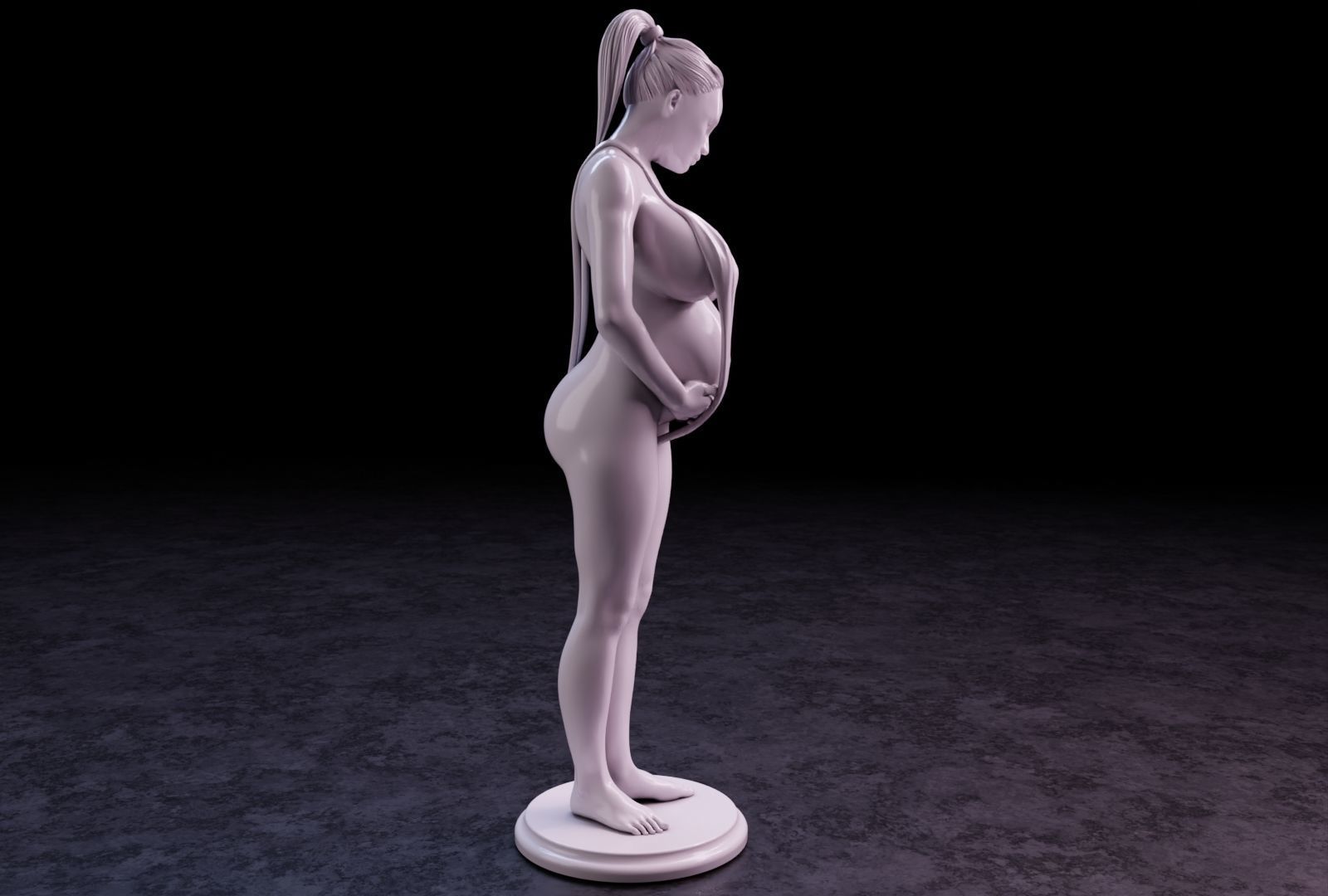 Sexy girl 146 3D print model_31