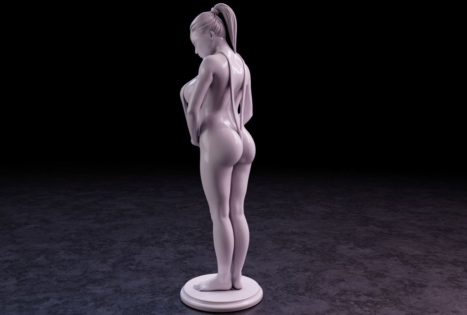 Sexy girl 146 3D print model_16