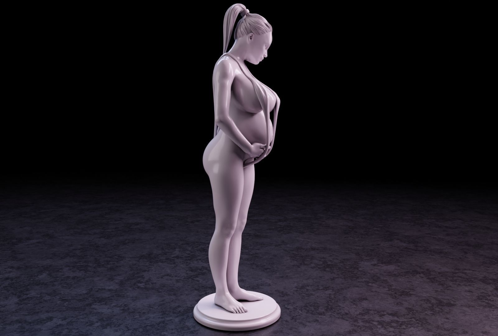 Sexy girl 146 3D print model_32