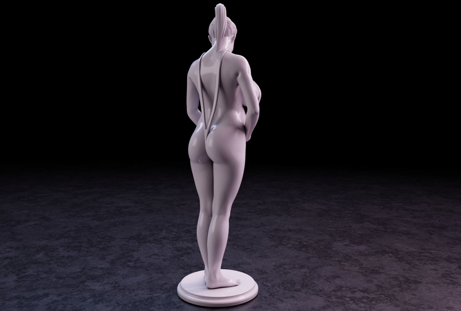 Sexy girl 146 3D print model_25
