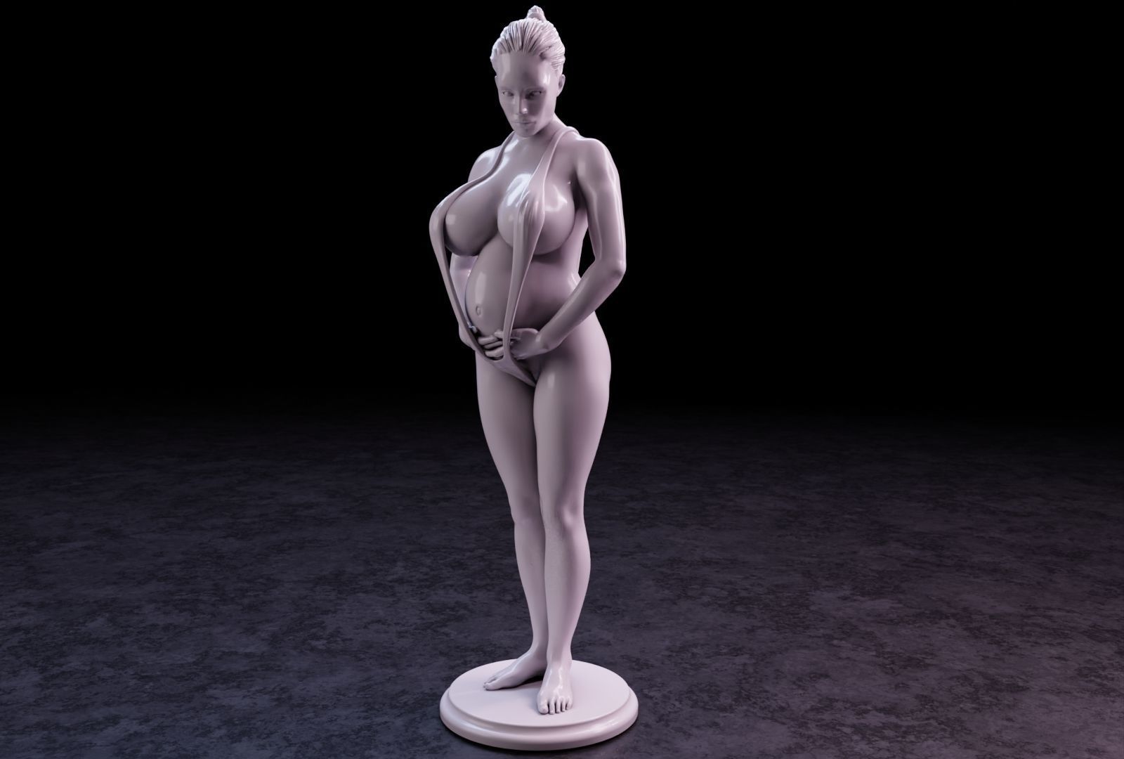 Sexy girl 146 3D print model_7