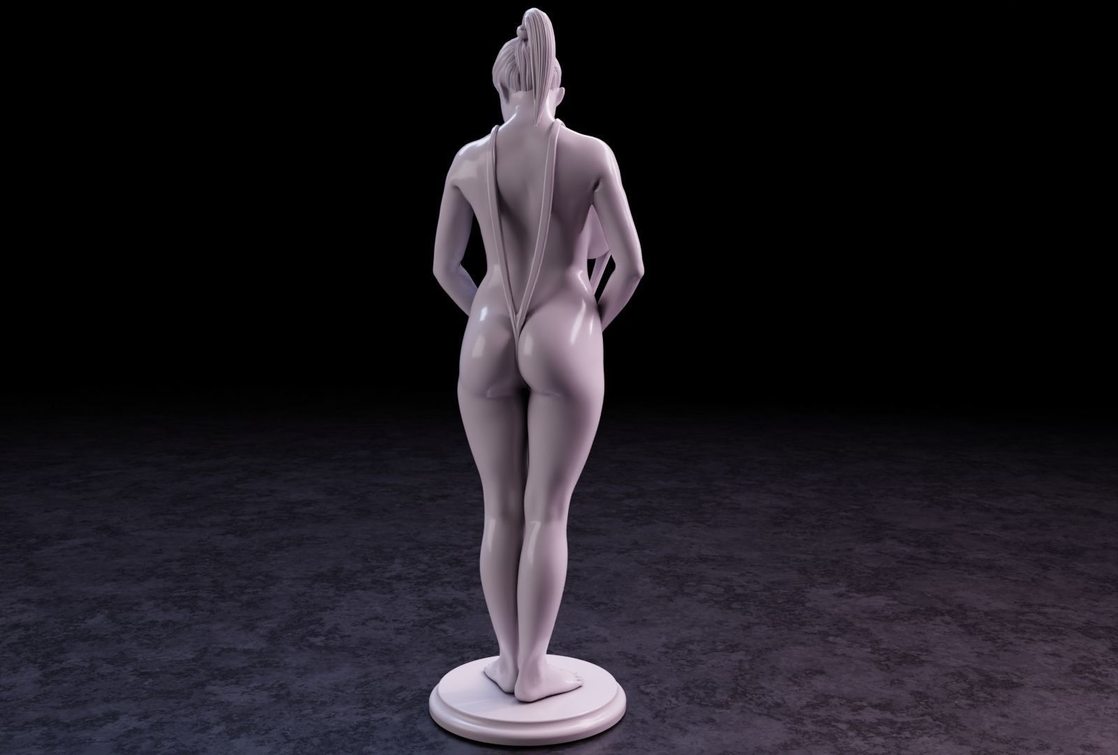 Sexy girl 146 3D print model_23