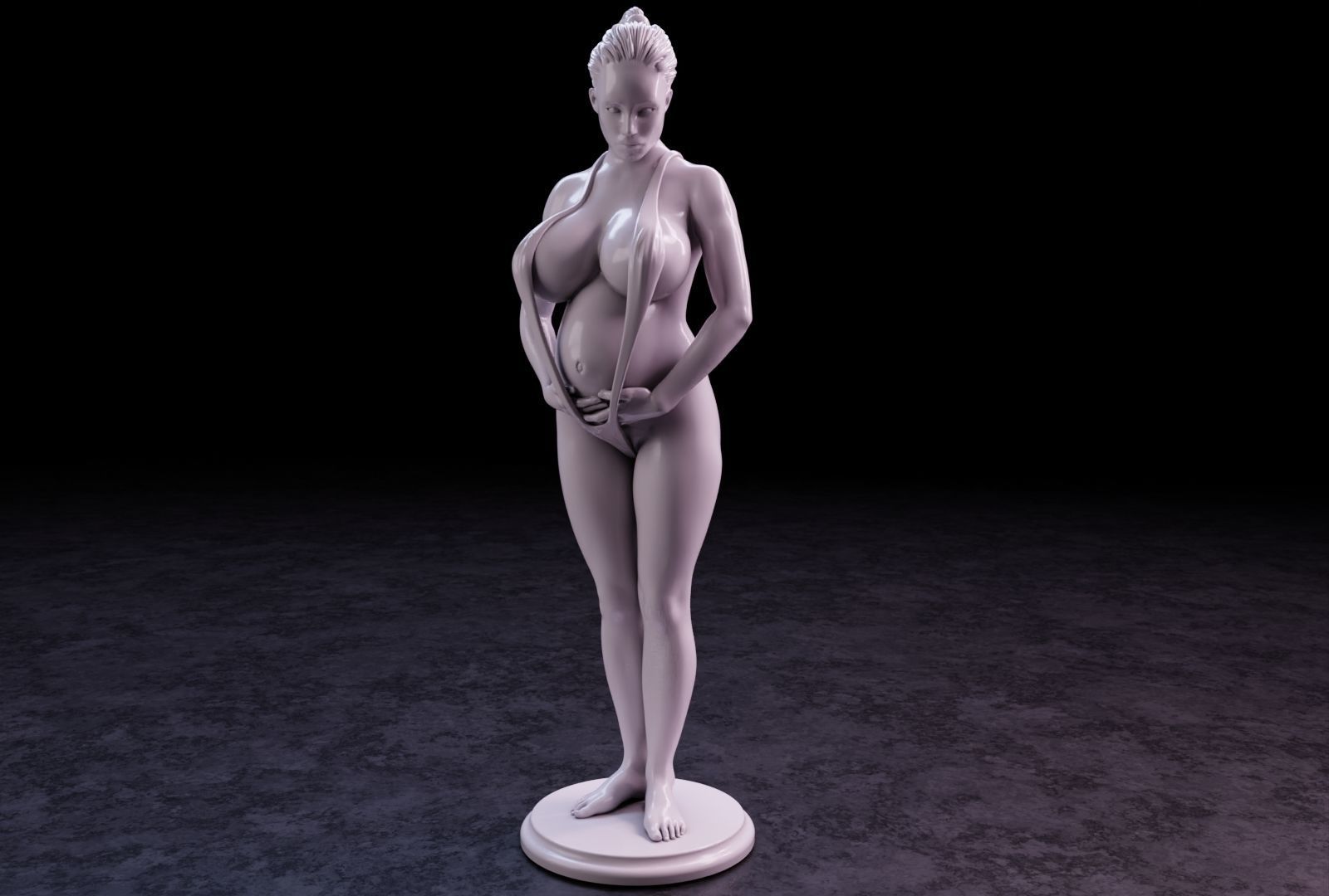 Sexy girl 146 3D print model_6