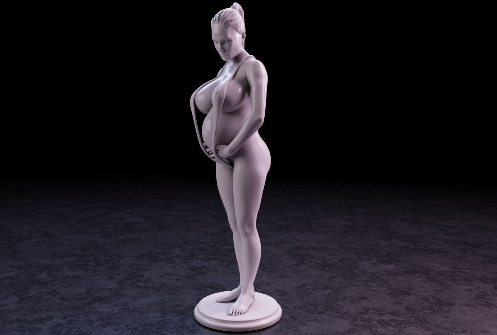 Sexy girl 146 3D print model_9