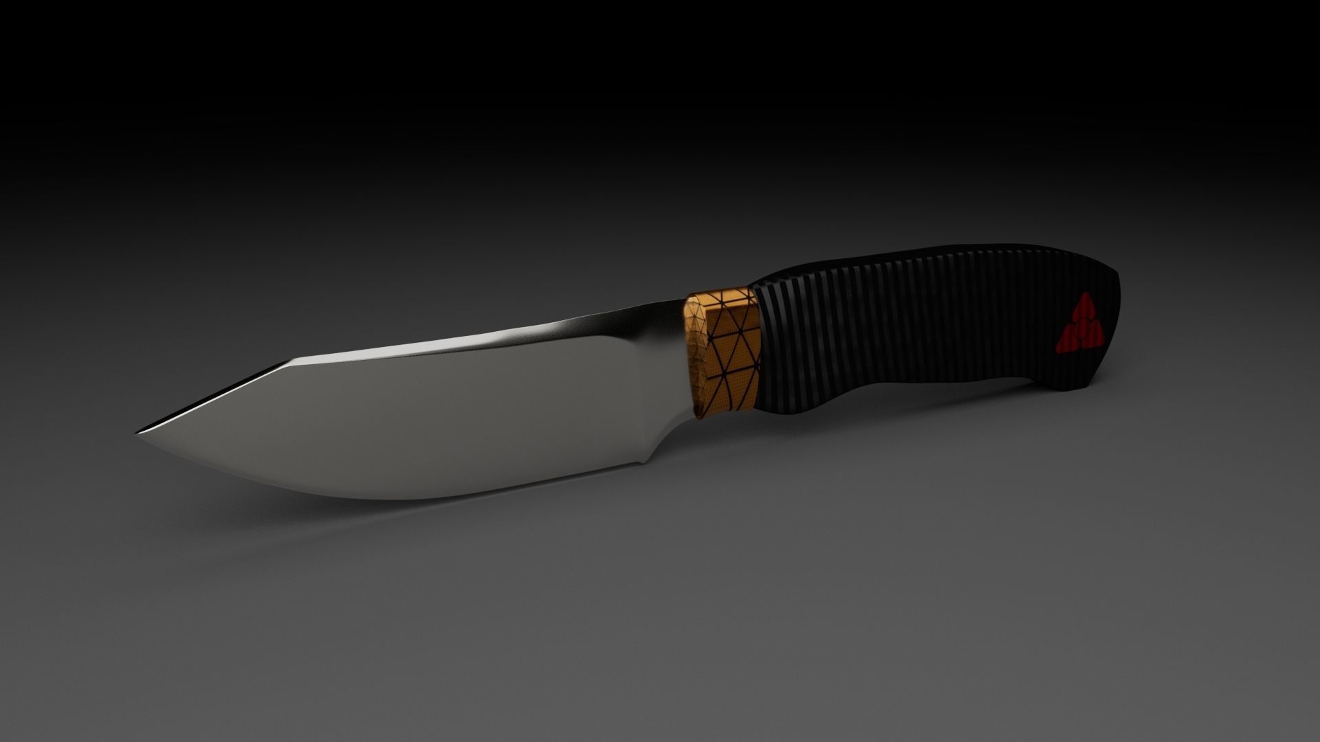knife 3D model_1