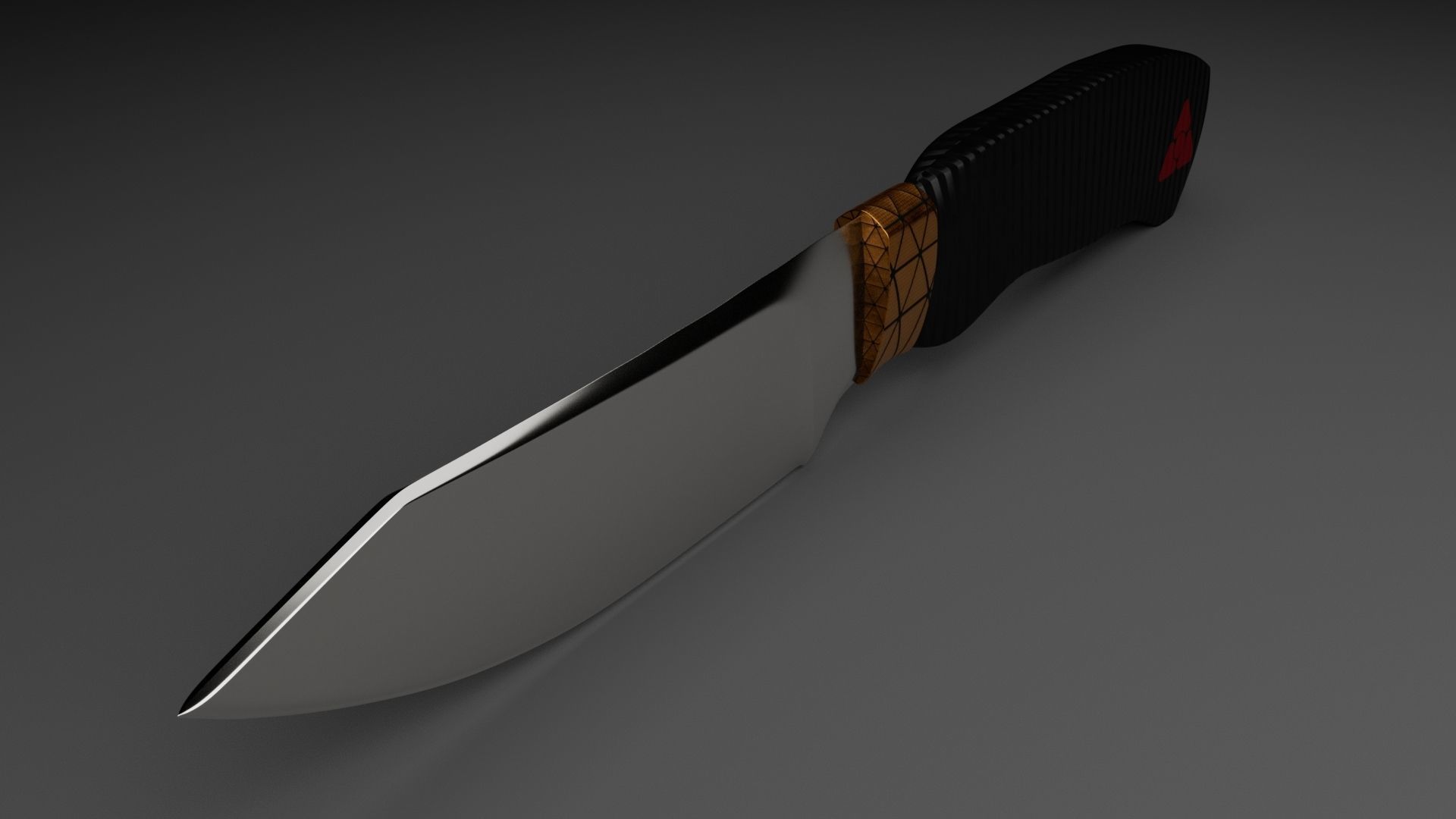 knife 3D model_2