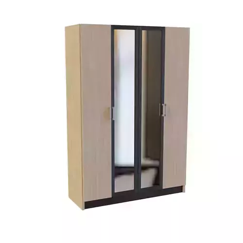 Cabinet with mirrors