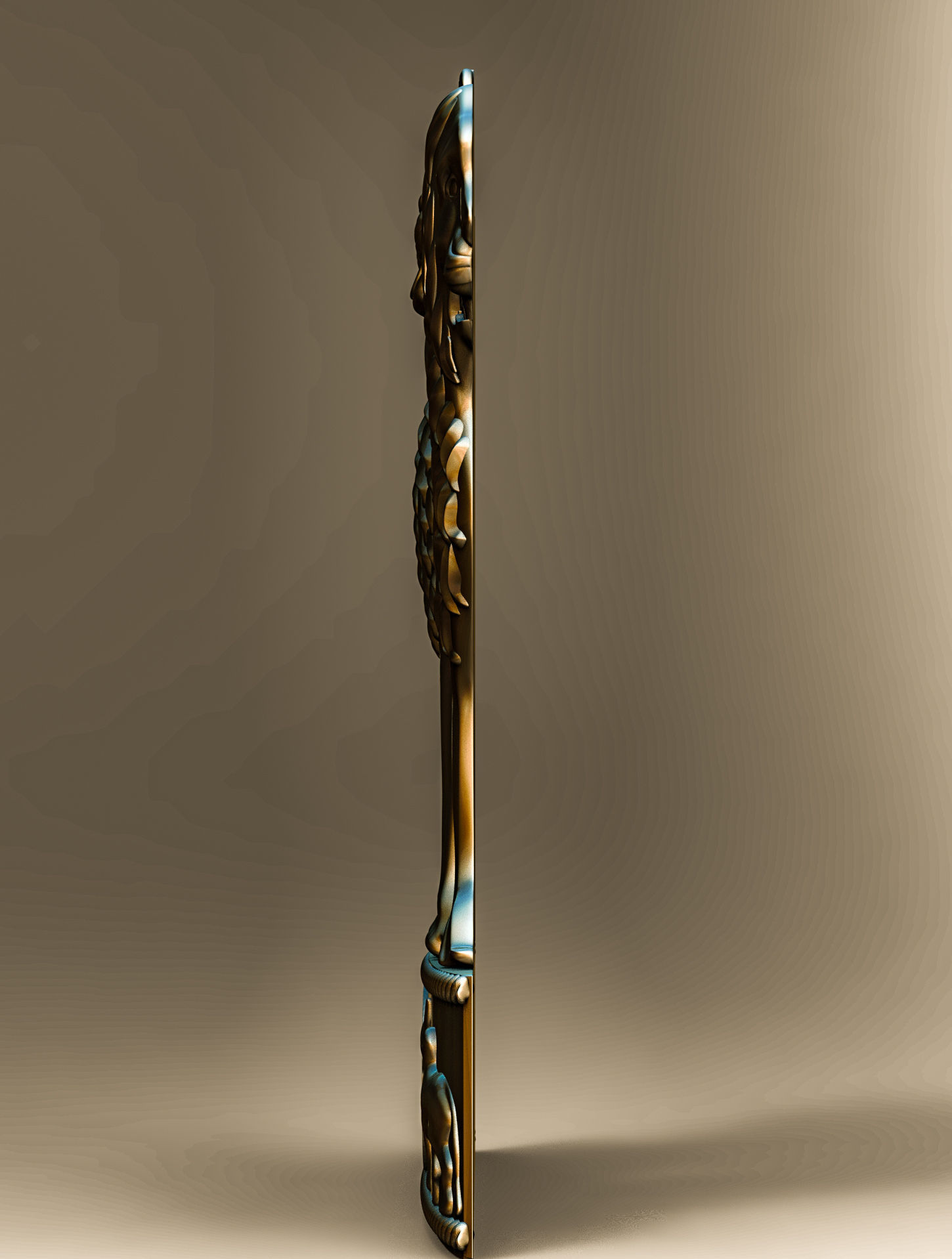 ASHOK STAMBH EMBLEM  3D print model_6