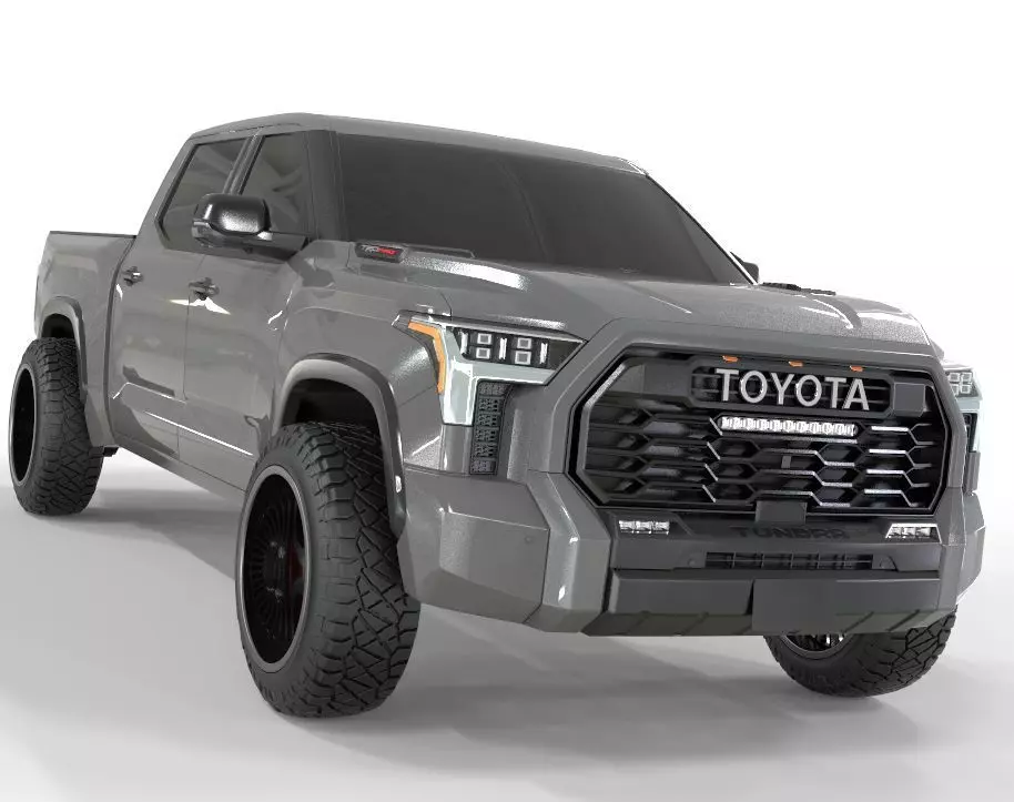 Toyota Tundra 2023 3D model | CGTrader