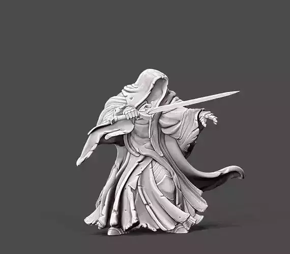 Wraith - 10 - 35mm scale 3D print model