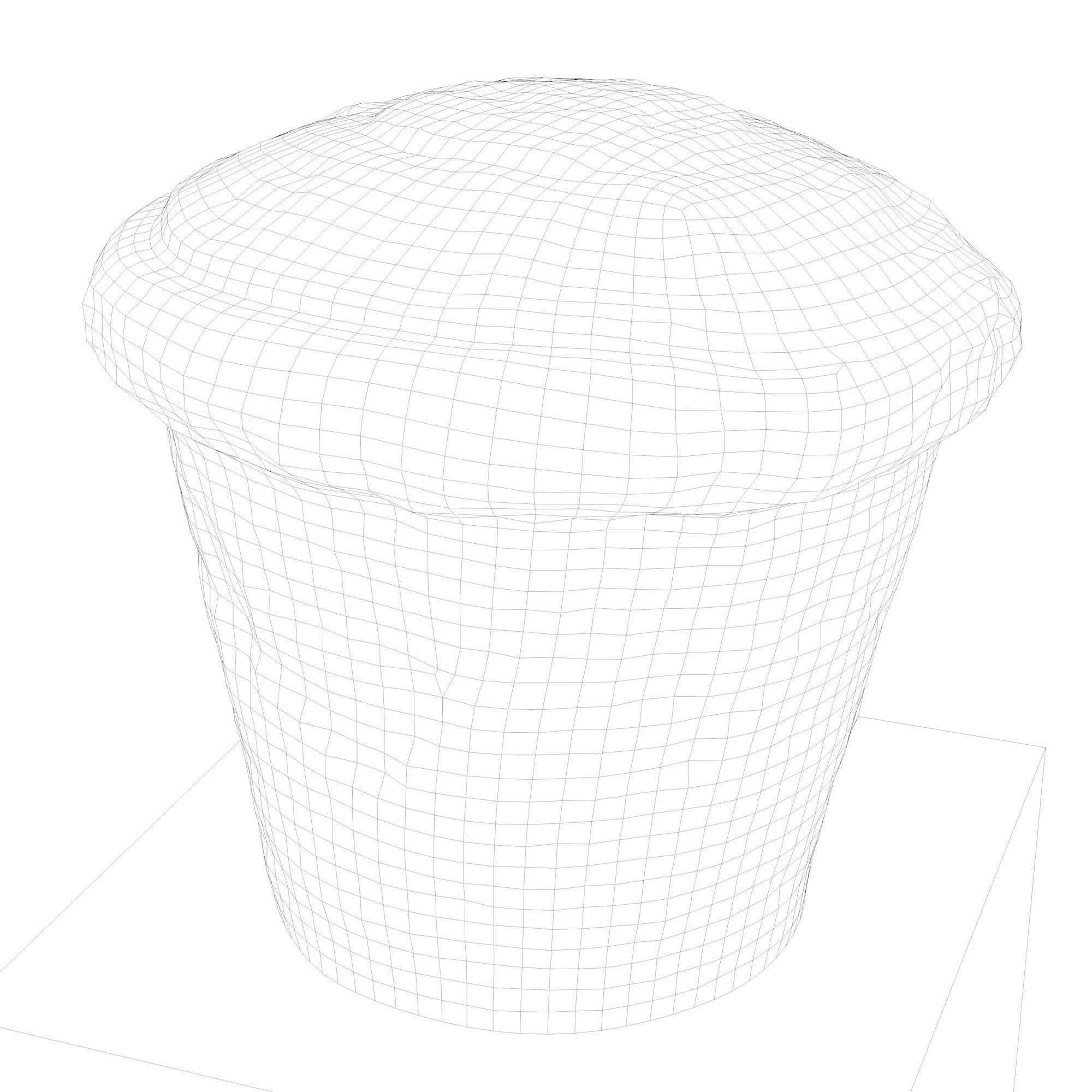 Old Rusted Mooring 09 Low-poly 3D model_10